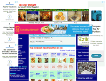 Tablet Screenshot of kosherdelight.com